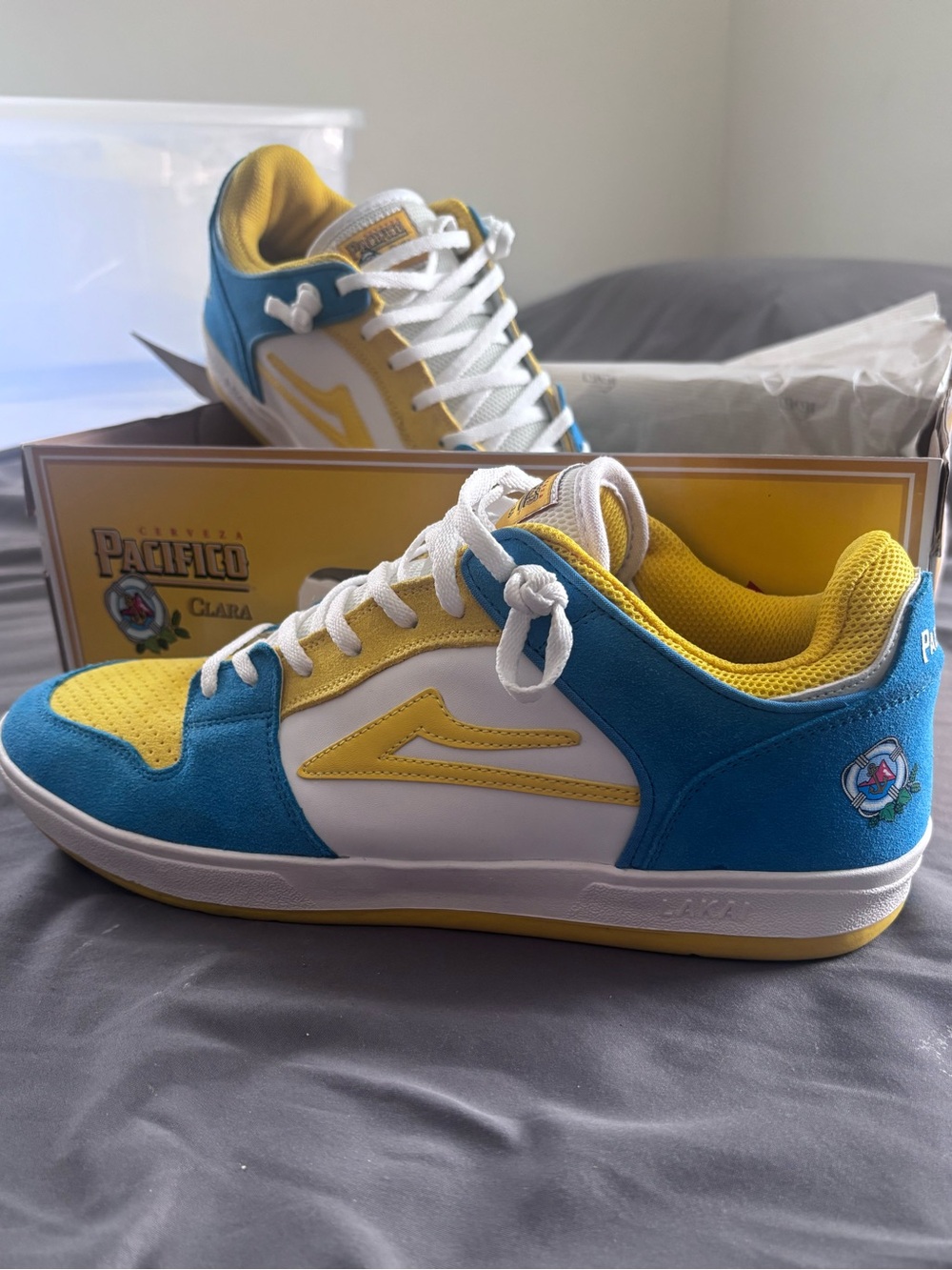 Lakai Pacifico Telford Skate Sneakers Rare Collab